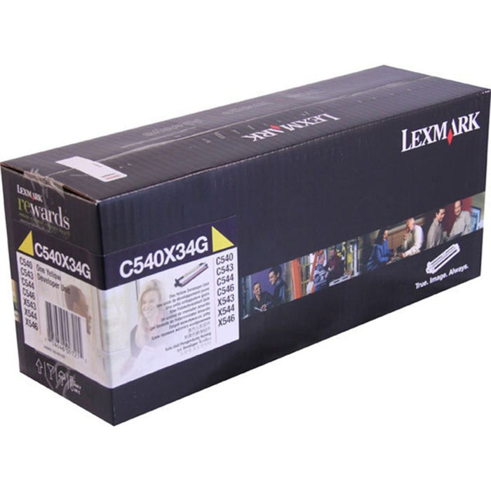 Lexmark C540X34G Yellow Developer Unit