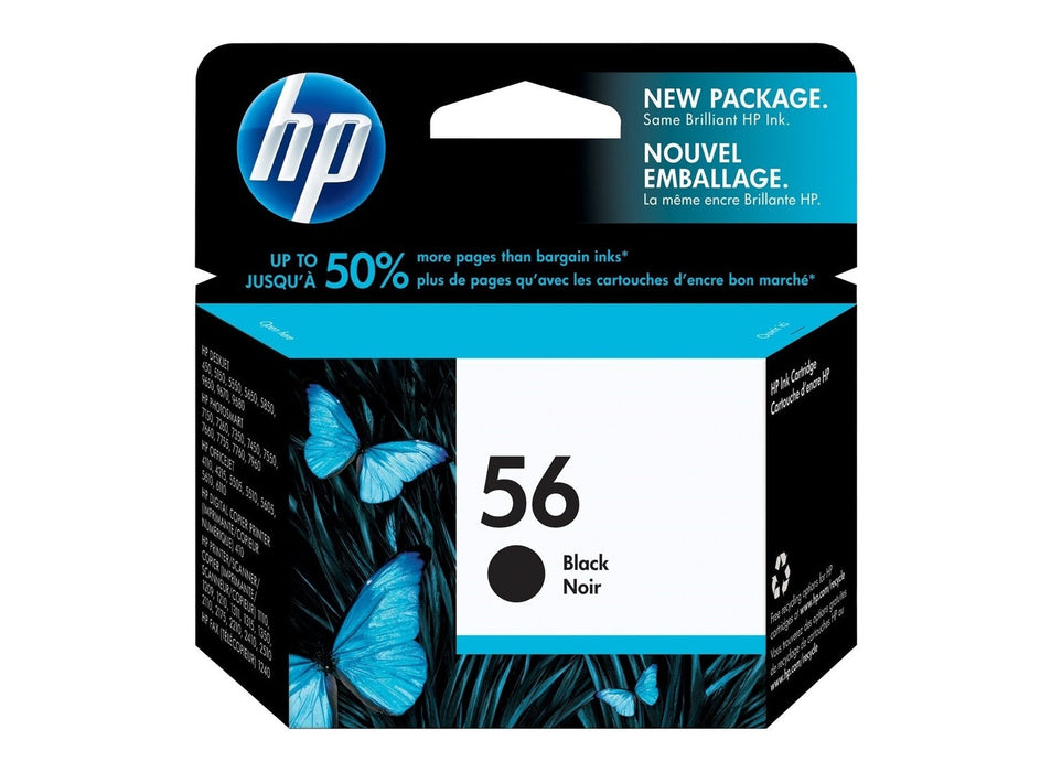 HP C6656AN Black Ink Cartridge