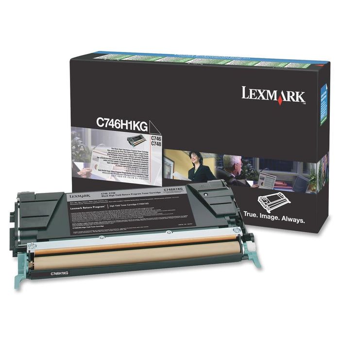 Lexmark C746H1KG Black Toner Cartridge
