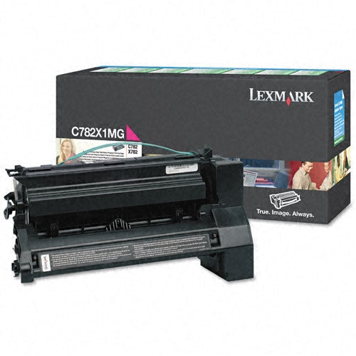Lexmark C782X1MG Magenta Extra High Yield Return Program Toner Cartridge