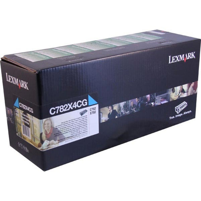 Lexmark C782X4CG Cyan Extra High Yield Toner Cartridge