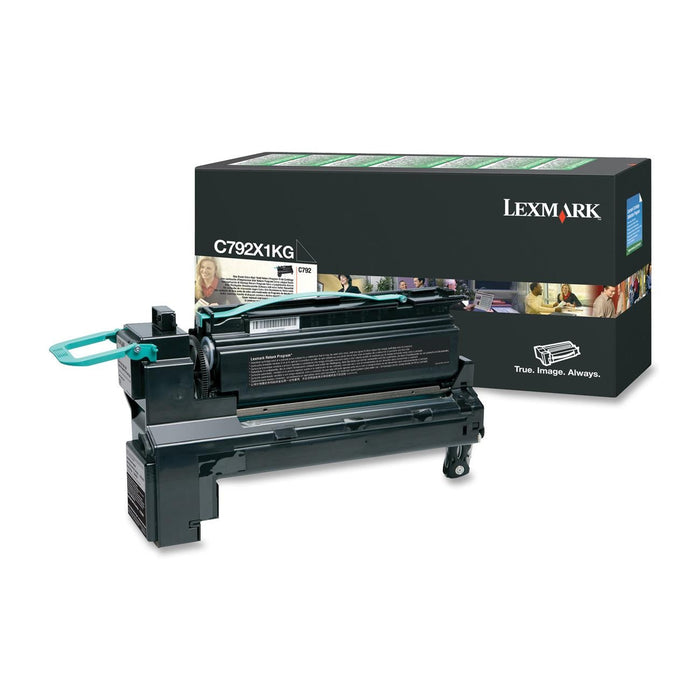 Lexmark C792X1KG Black Extra High Yield Toner Cartridge