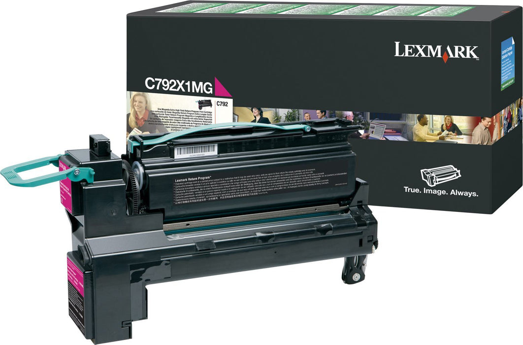 Lexmark C792X1MG Magenta Extra High Yield Toner Cartridge