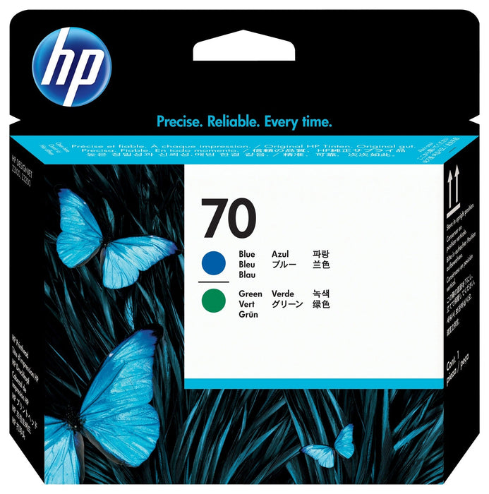 HP C9408A Blue / Green Printhead