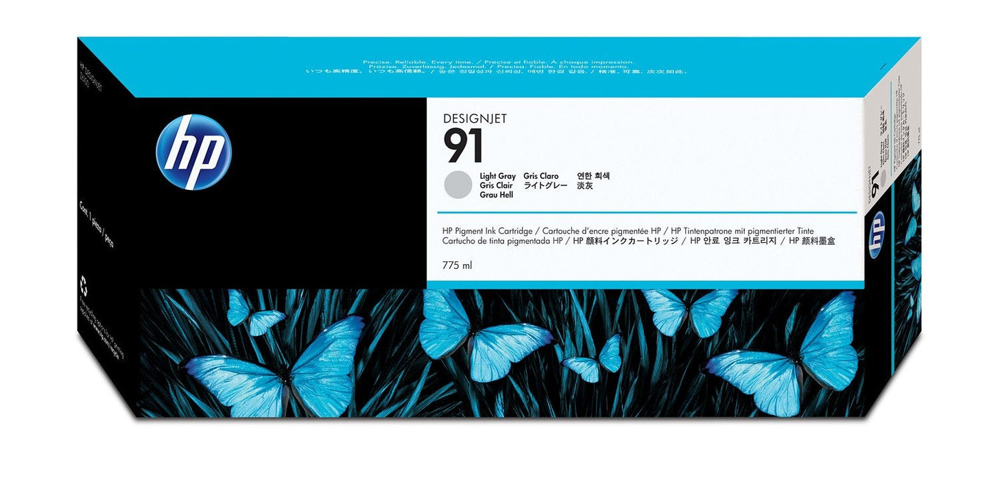 HP C9466A Light Gray Pigment Ink Cartridge
