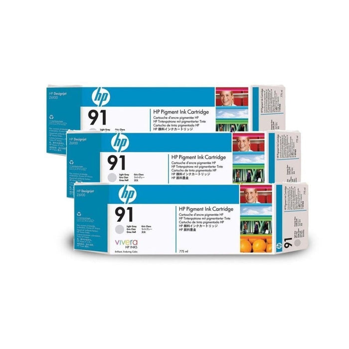 HP C9482A Light Gray Ink Cartridge Combo Pack