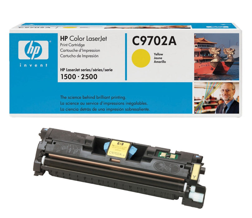 HP C9702A Yellow Toner Cartridge
