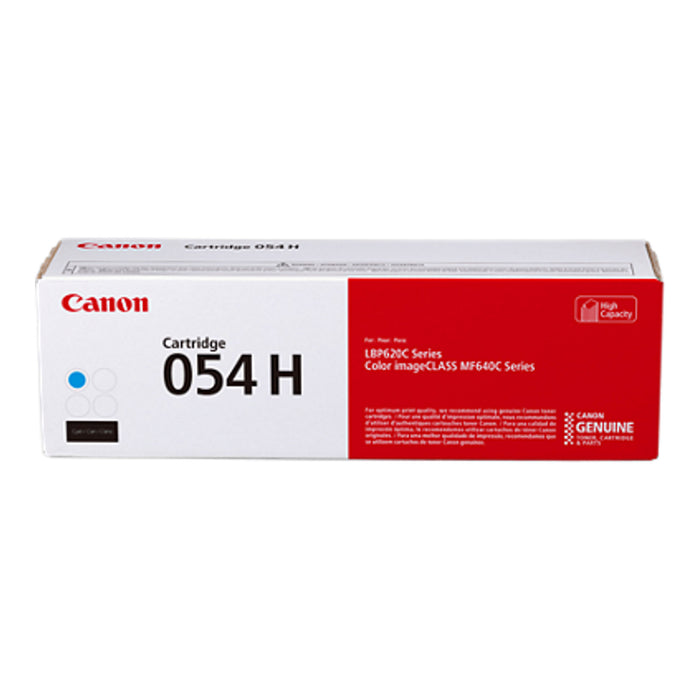 Canon 3027C001 054 H cyan genuine toner cartridge