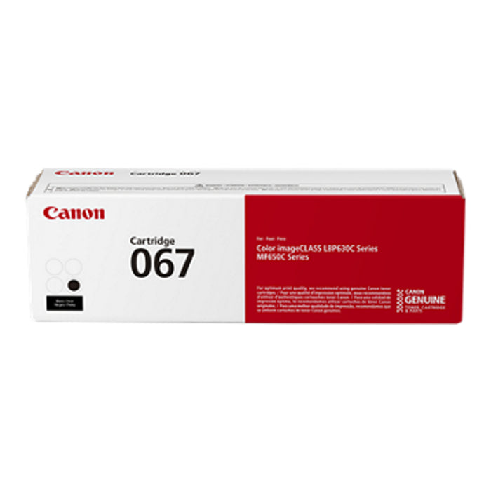 Canon Canon 067 (5102C001) Black Standard Yield Original OEM Toner Cartridge