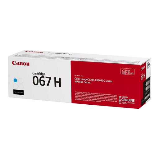Canon Canon 067H (5105C001) Cyan High Capacity Original OEM Toner Cartridge