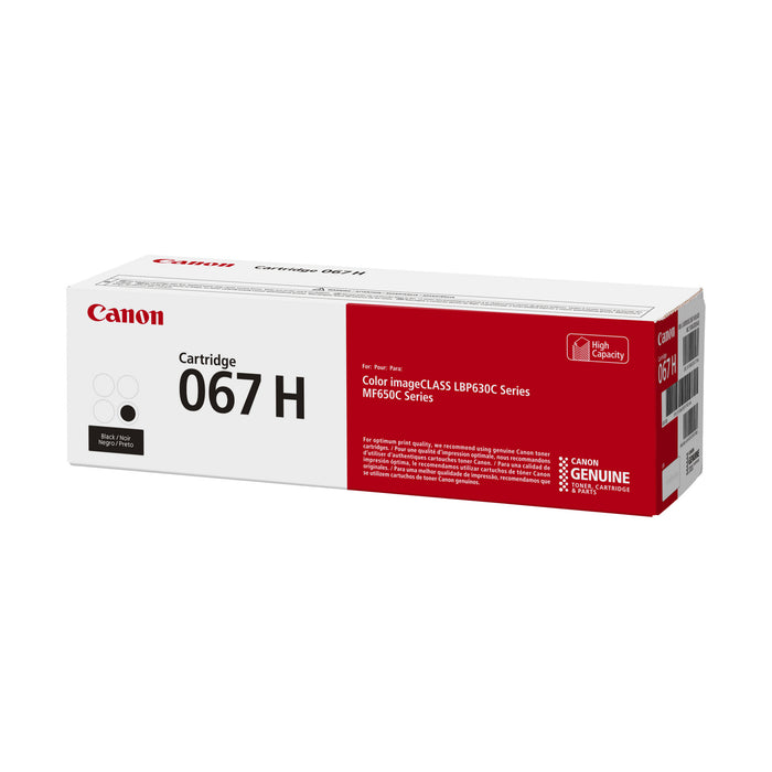 Canon 067H 5106C001 Black High Capacity Original Toner Cartridge - 3,130 Pages — additional product view