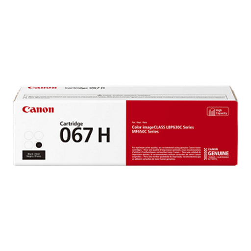 Canon Canon 067H (5106C001) Black High Capacity Original OEM Toner Cartridge