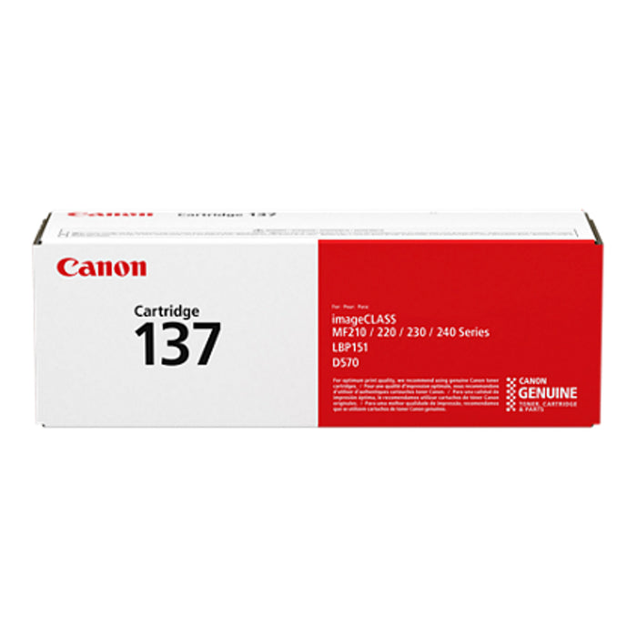 Canon 137 (9435B001) Black Standard Yield Original Toner Cartridge