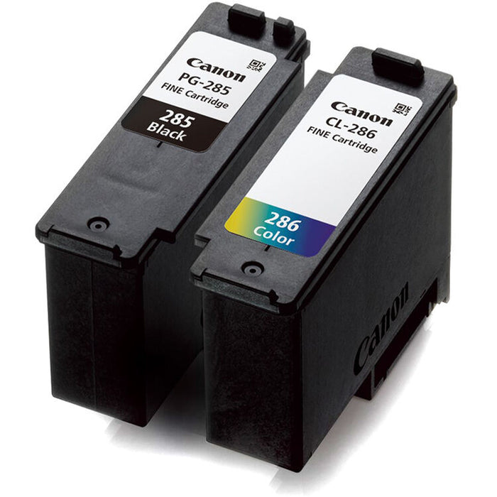 Canon PG-285 CL-286 6197C004 Black Color Ink Cartridge Combo Pack
