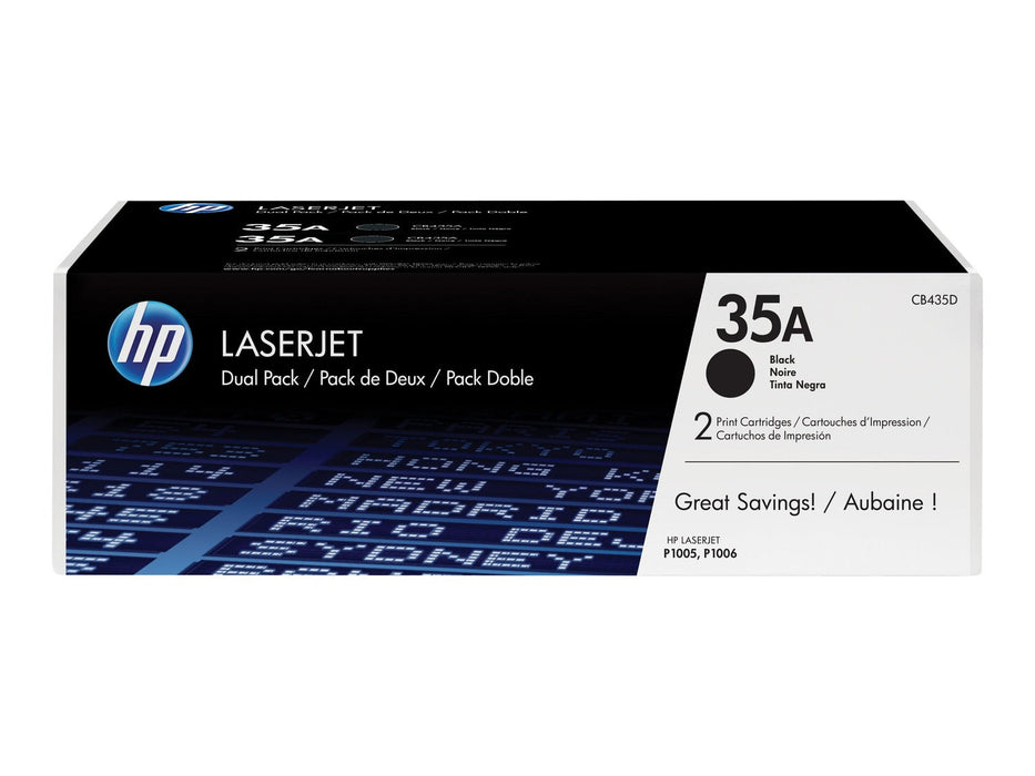 HP CB435AD Black Toner Cartridge