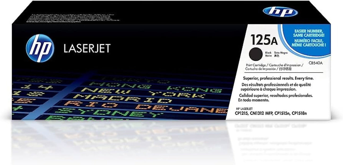 HP CB540A Black Toner Cartridge