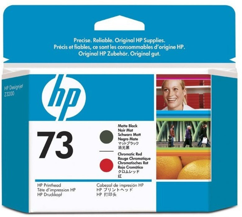 HP CD949A Matte Black / Red Printhead