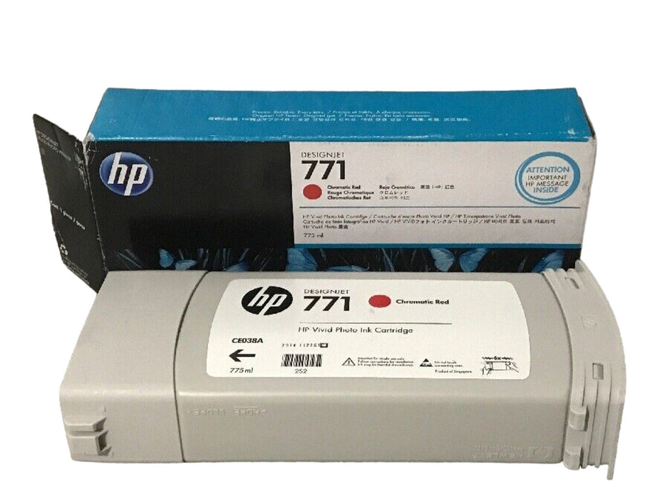 HP CE038A Red Ink Cartridge