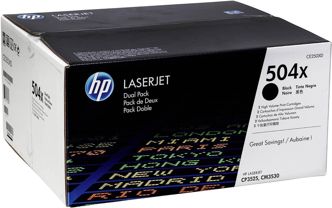 HP CE250XD Black High Yield Toner Cartridge