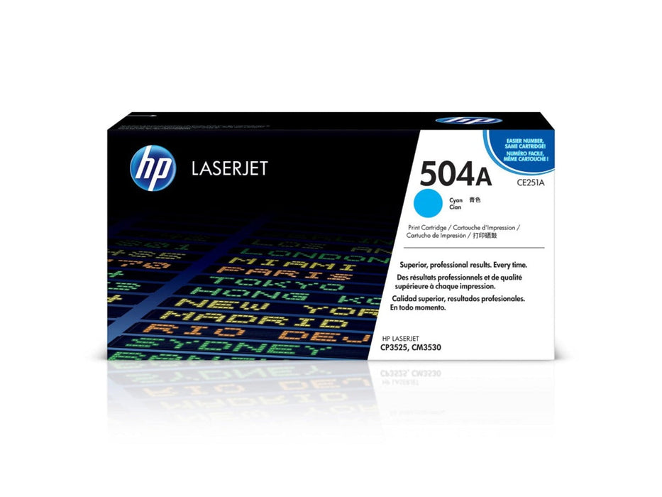 HP CE251A Cyan Toner Cartridge