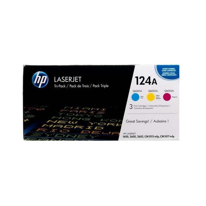 HP CE257A Cyan / Magenta / Yellow Toner Cartridge Combo Pack