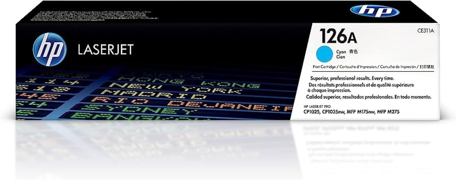 HP CE311A Cyan Toner Cartridge
