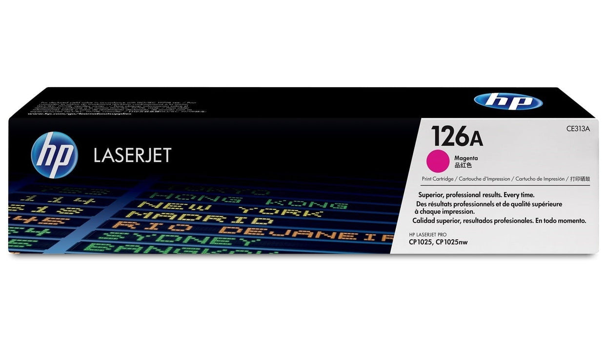 HP CE313A Yellow Toner Cartridge