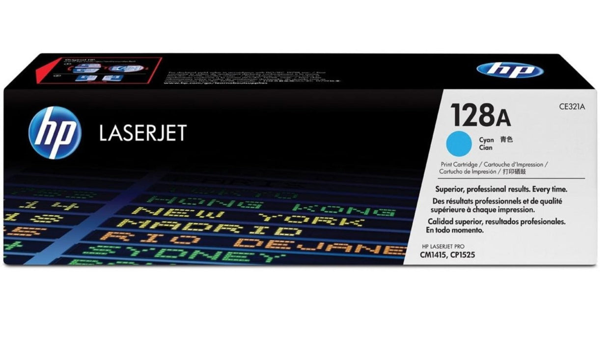 HP CE321A Cyan Toner Cartridge