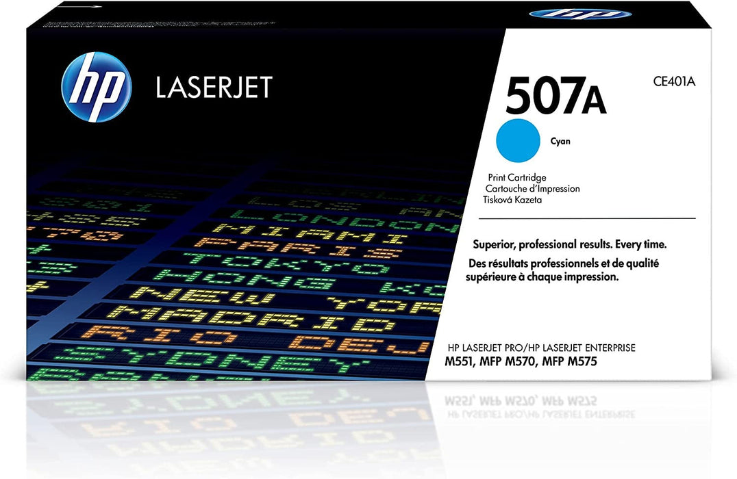 HP CE401A Cyan Toner Cartridge