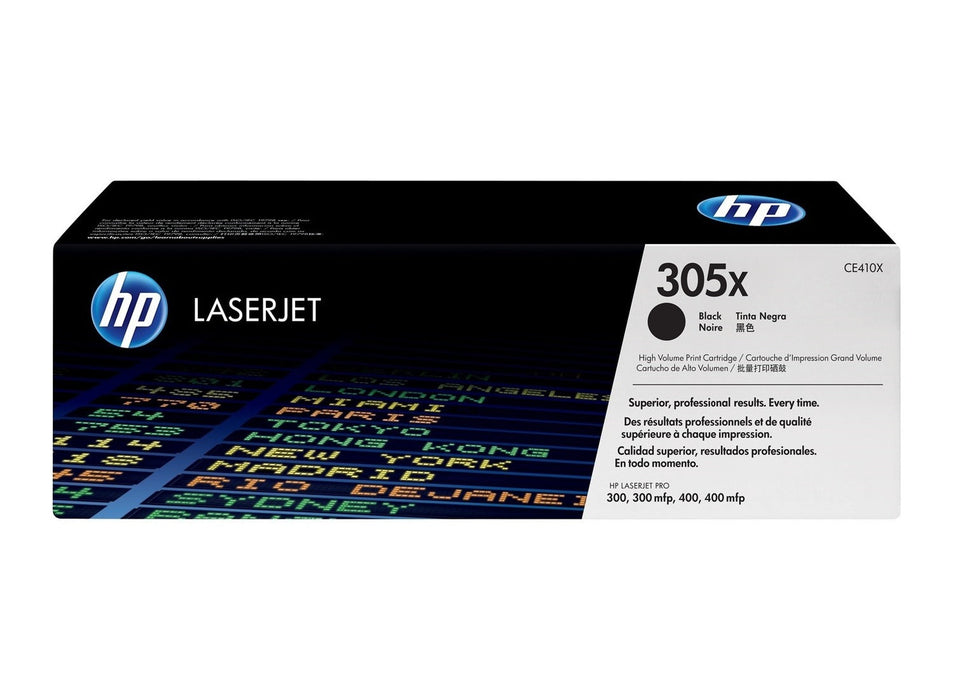 HP CE410X Black High Yield Toner Cartridge