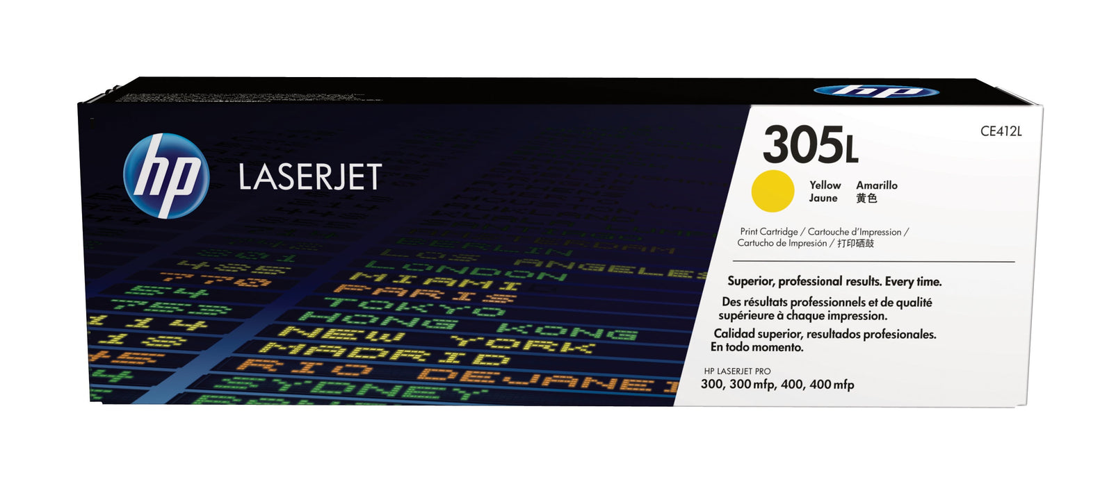 HP CE412L Yellow Toner Cartridge