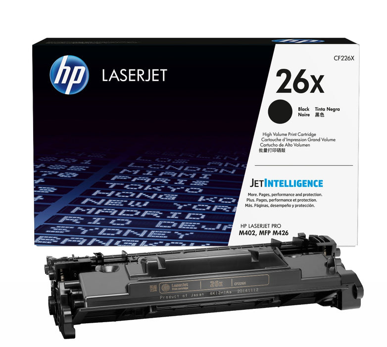HP 26X CF226X Black High Yield Toner Cartridge