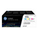 HP CF251AM Standard Yield Cyan/Magenta/Yellow Original OEM Toner Cartridge