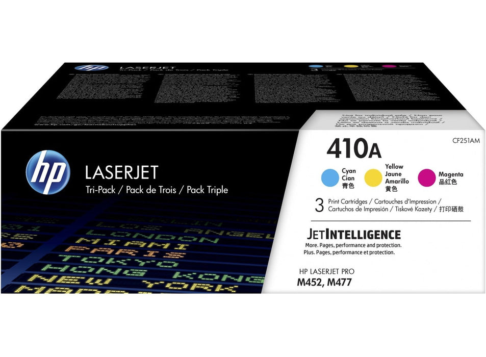 HP CF251AM Cyan / Magenta / Yellow Toner Cartridge