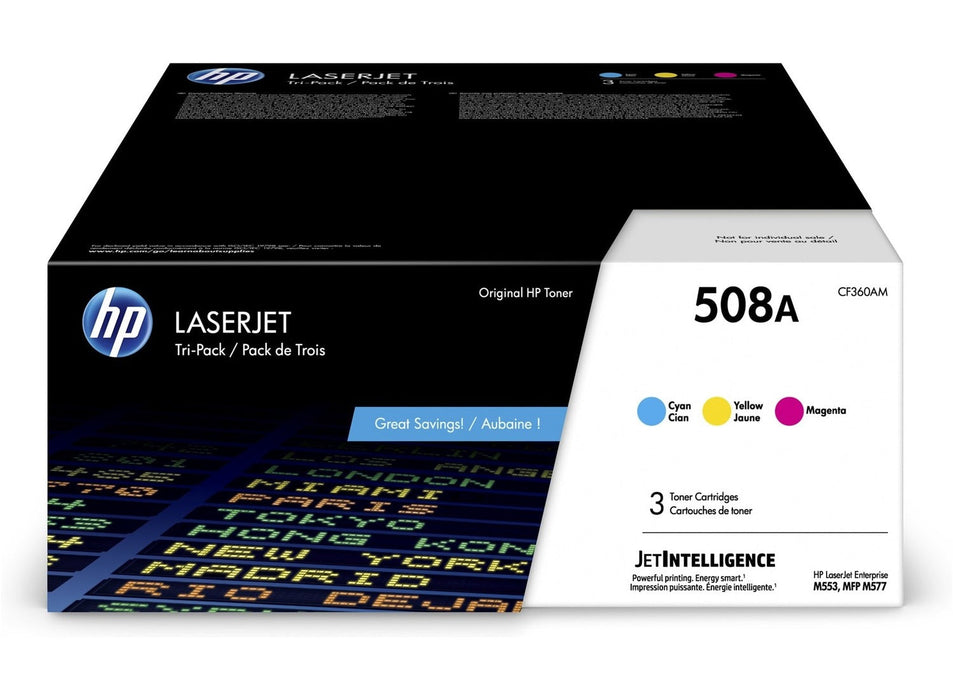 HP CF360AM Cyan / Magenta / Yellow Toner Cartridge