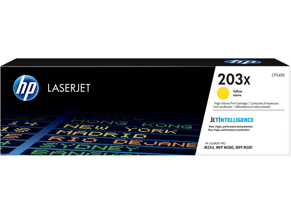HP CF542X Yellow High Yield Toner Cartridge
