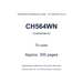 CH564WN - generated HP-verified SKU, color and yield detail card; not OEM packaging