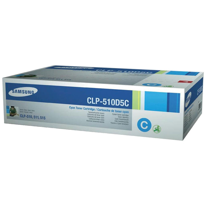Samsung CLP-510D5C Cyan High Yield Toner Cartridge