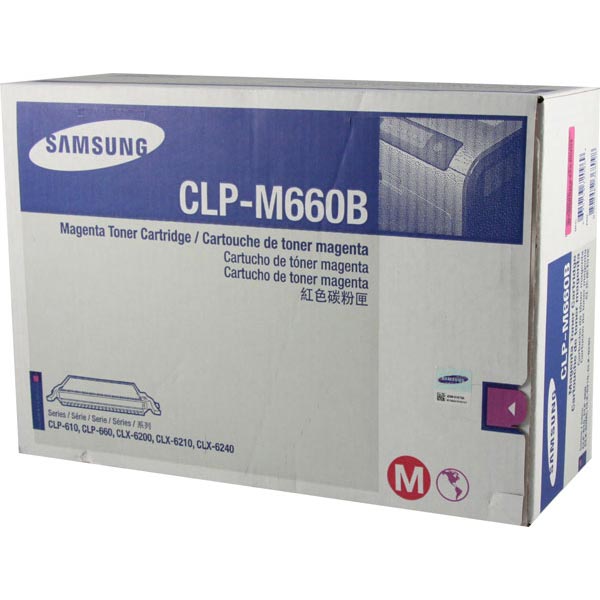 Samsung CLP-M660B Magenta High Yield Toner Cartridge