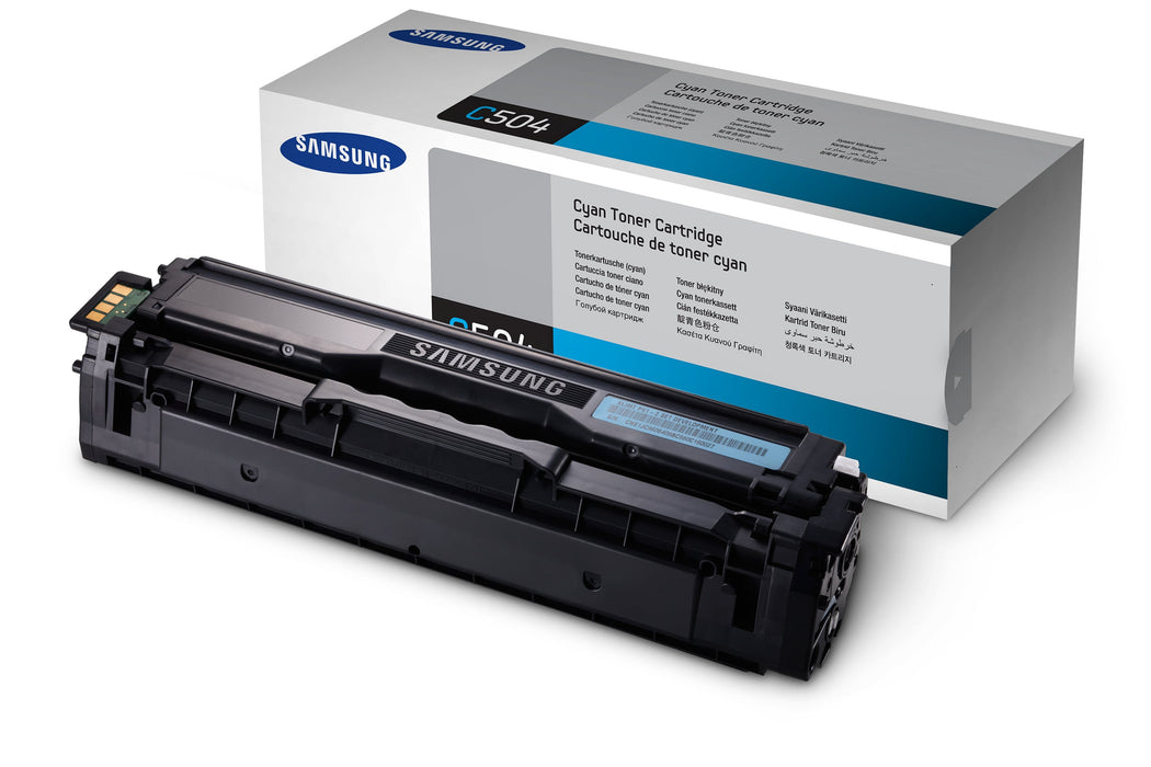 Samsung CLT-C504S Cyan Toner Cartridge