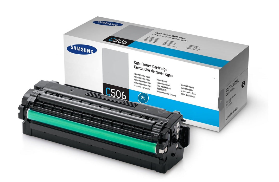 Samsung CLT-C506L Cyan High Yield Toner Cartridge