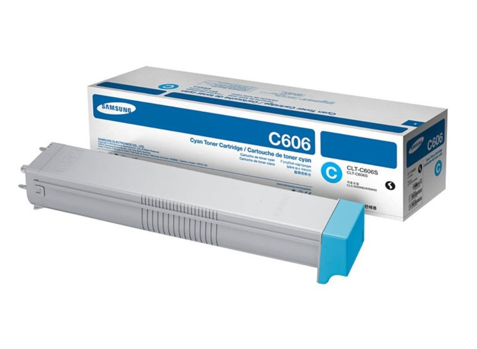 Samsung CLT-C606S Cyan Toner Cartridge