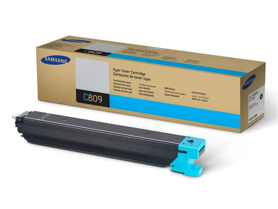 Samsung CLT-C809S Cyan Toner Cartridge
