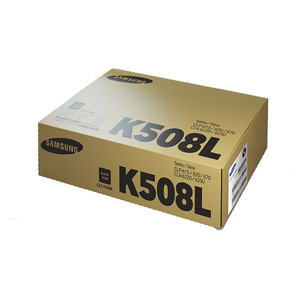 Samsung CLT-K508L Black High Yield Toner Cartridge