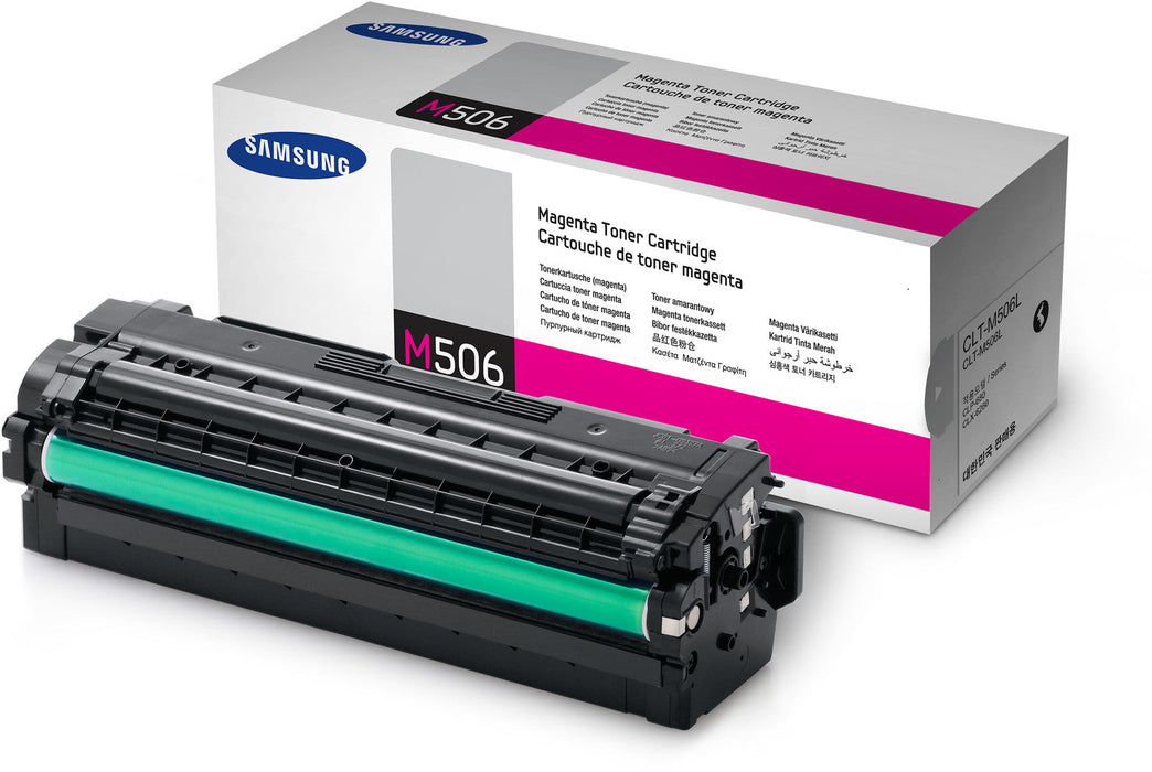 Samsung CLT-M506L Magenta High Yield Toner Cartridge