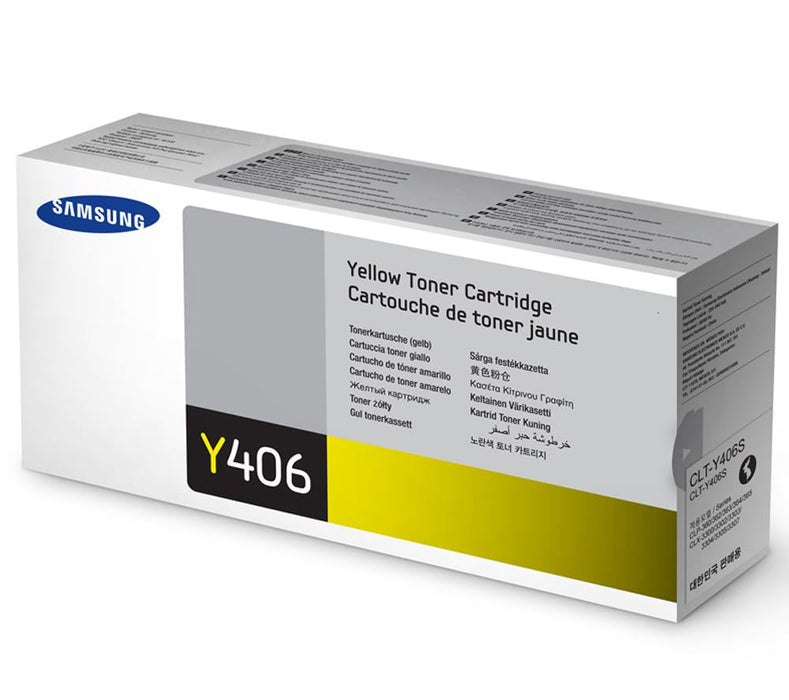 Samsung CLT-Y406S Yellow Toner Cartridge