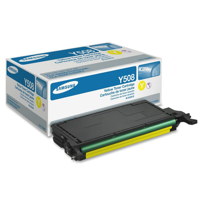 Samsung CLT-Y508S Yellow Toner Cartridge