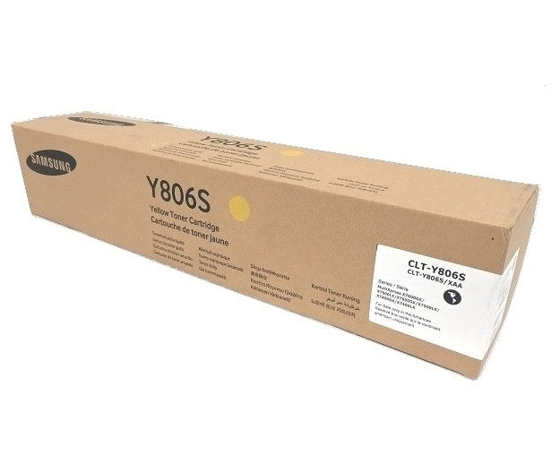 Samsung CLT-Y806S Yellow Toner Cartridge