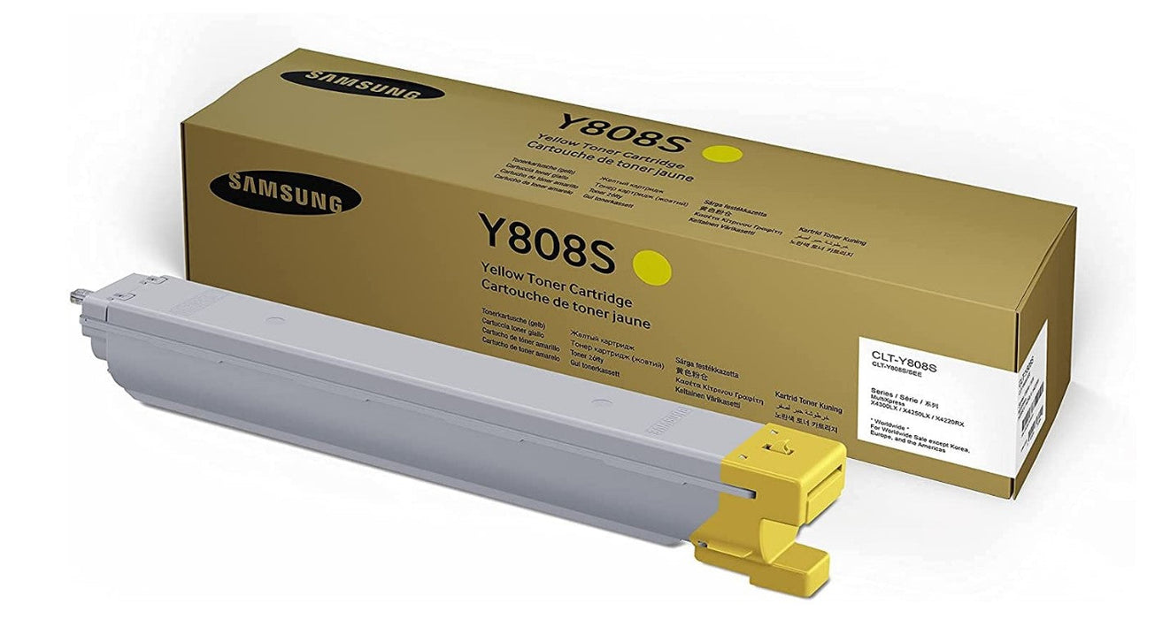 Samsung CLT-Y808S Yellow Toner Cartridge