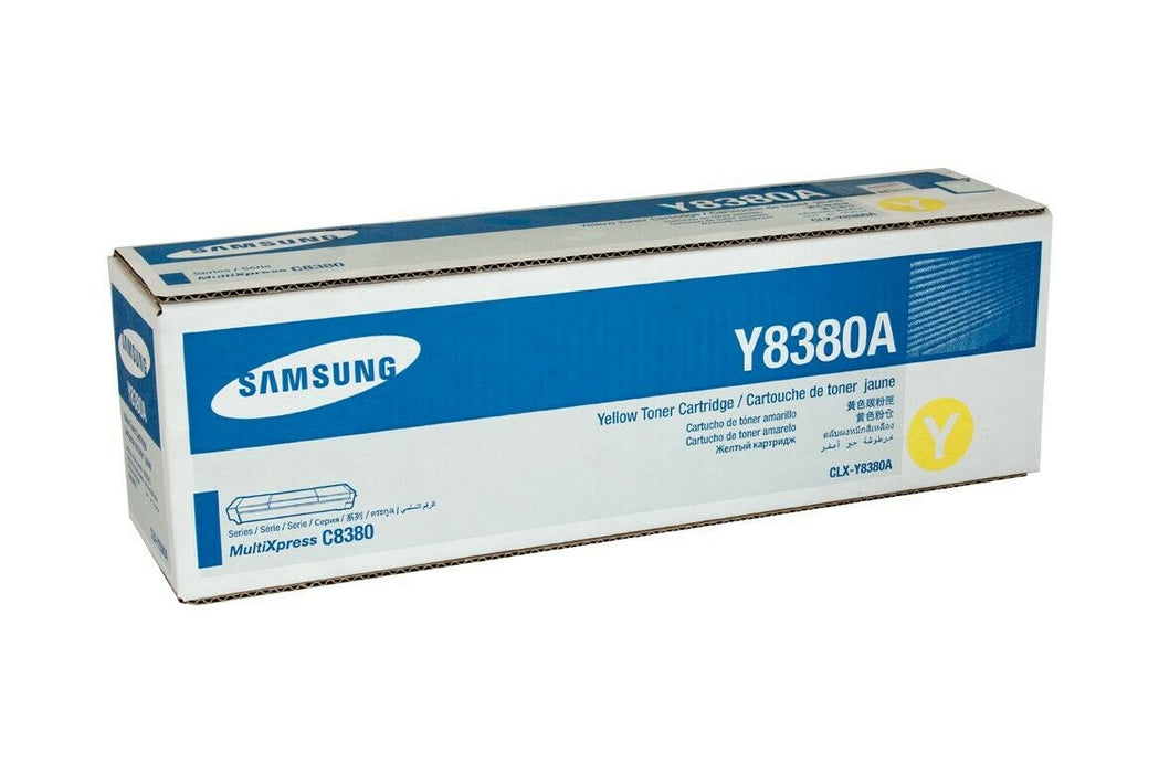 Samsung CLX-Y8380A Yellow Toner Cartridge